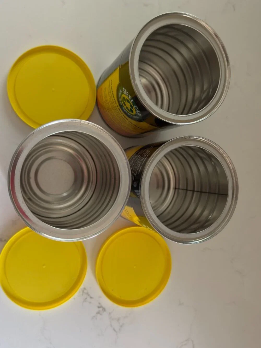Set of 3 Empty Chock Full o' Nuts 10.2-11.3oz Coffee Tins Kitchen Décor Canister